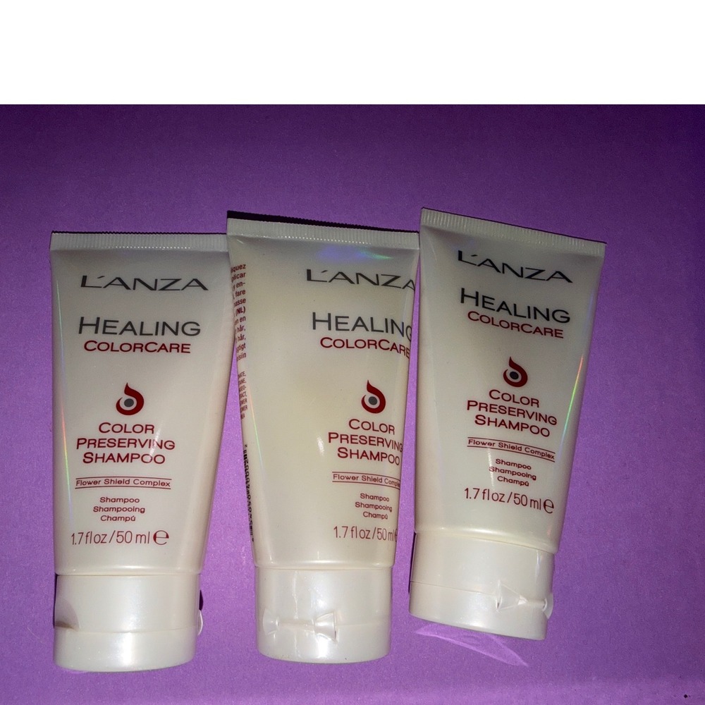 Lanza Healing ColorCare Shampoo Set hair care Travel set of 3